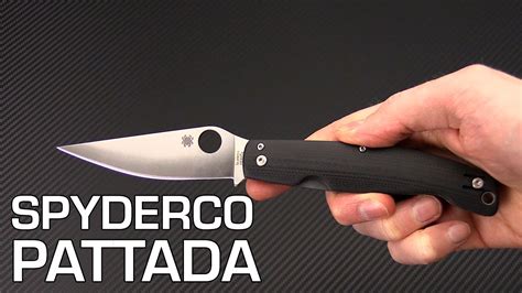 Spyderco Pattada Ethnic Series Sardinia Italian Folding Knife Overview