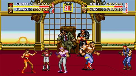 Streets Of Rage New Era Player Netplay Fps Youtube