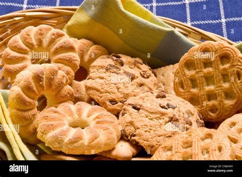 mix  biscuits  cookies stock photo alamy