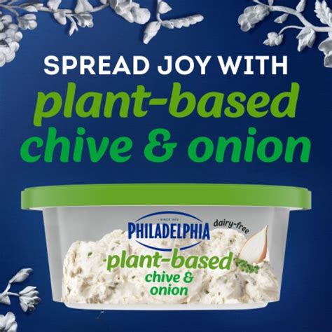 Philadelphia Non Dairy Plant Based Chive Onion Spread Oz Frys