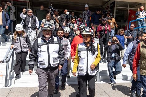 Con Tiempo R Cord Ayuntamiento De Tijuana Participa En Simulacro