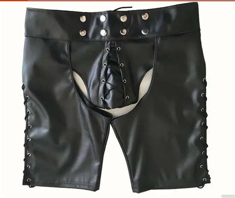 Buy New Arrivals Pu Leather Men Sexy Bodysuit Faux