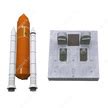 Space Shuttle Fuel Tank And Rocket Set Simplified Version Nasa