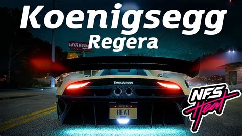 รถที่แรงที่สุด Koenigsegg Regera Need For Speed Heat ไทย Youtube