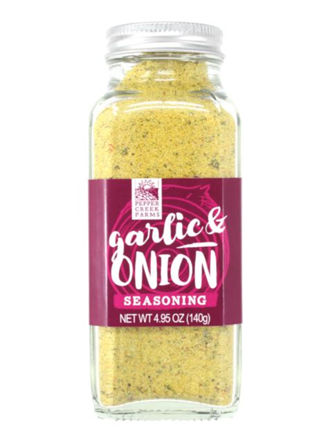 Garlic And Onion Seasoning Pepper Creek Farms