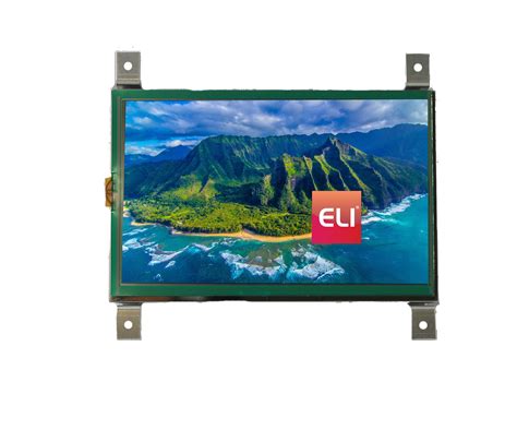 High Bright Resistive Touch Screen Lcd Module For Sbcs With