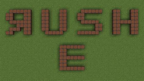 Rush E But I Play It On Noteblocks In Minecraft Youtube