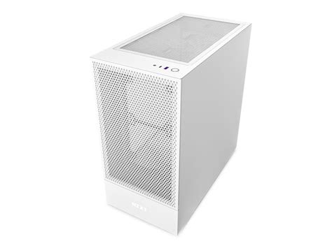 Nzxt H Flow All White Cc H Fw White Computer Cases Newegg