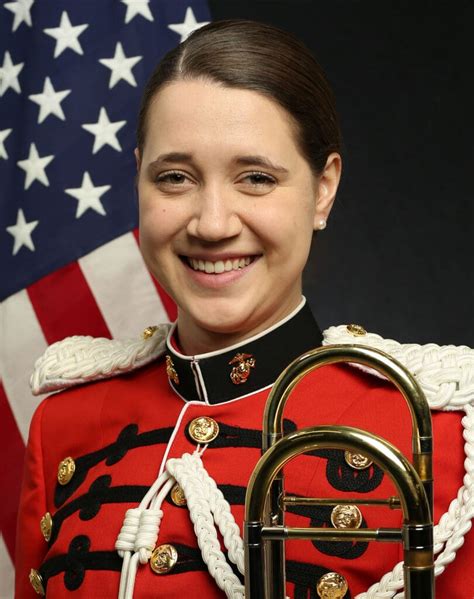 Nec Alumna Is First Ever Female Trombonist In “the Presidents Own