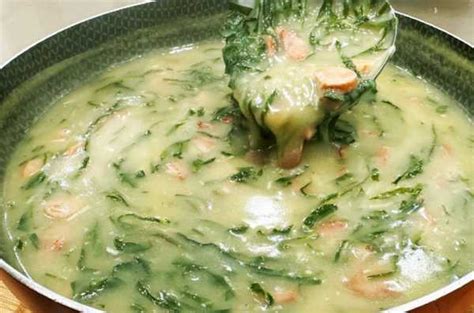 Caldo Verde Tradicional Receita Deliciosa