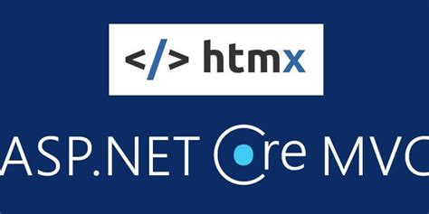 Use Htmx With Asp Net Core Mvc Dev Community