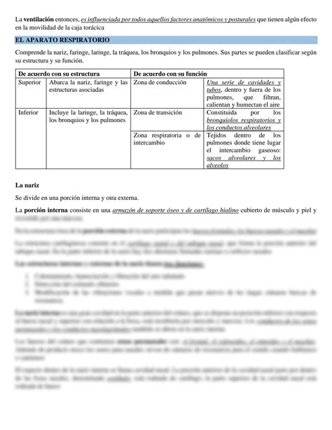 Solution Anatomia Sistema Respiratorio Studypool