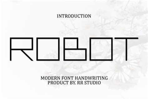 Robot font | free download for WEB