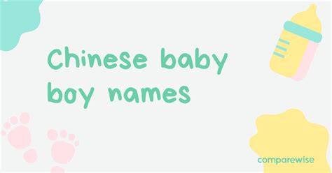 Chinese Baby Boy Names - Comparewise