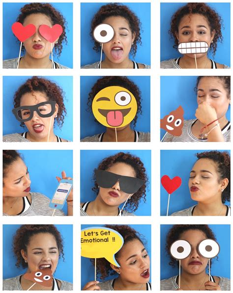 9 OMG Emoji Photo Booth Props You Can Totally Make Yourself