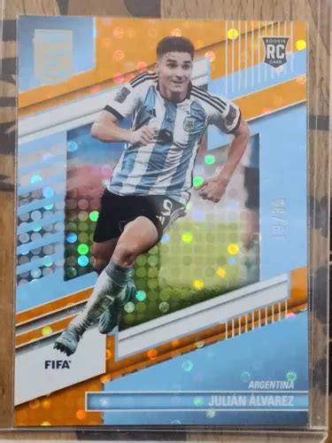 Panini Donruss Elite Fifa Orange Disco Julian Alvarez Ebay