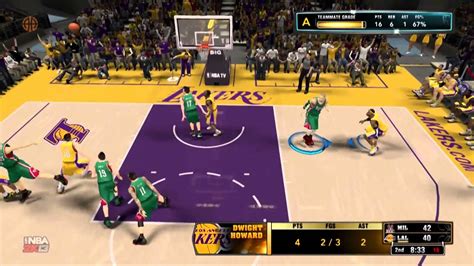 NBA 2k13 MyCareer Center Vs Lakers Is Kobe Really Good Enough In The