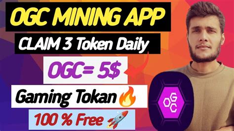 Ogc Token Mining App Ethereum Blockchain Gaming Tokan Ogc Mining