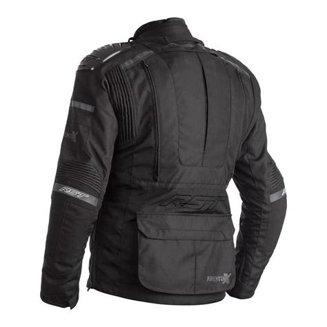 Veste textile femme RST Adventure X noir Équipement route sur La