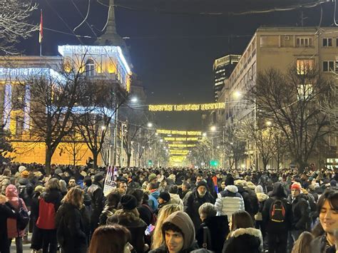 Prvi Protest U Etnja Do Crkve Sv Marka Za Olivera Ivanovi A