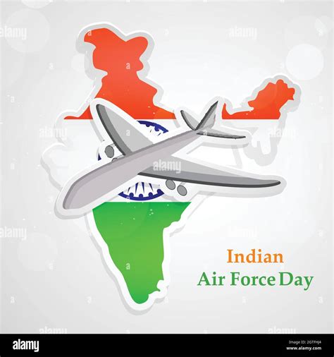 Indian Airforce Day Stock Vector Image & Art - Alamy