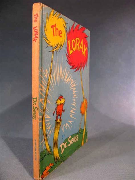 The Lorax By Dr Seuss Theodor Seuss Geisel Very Good Pictorial