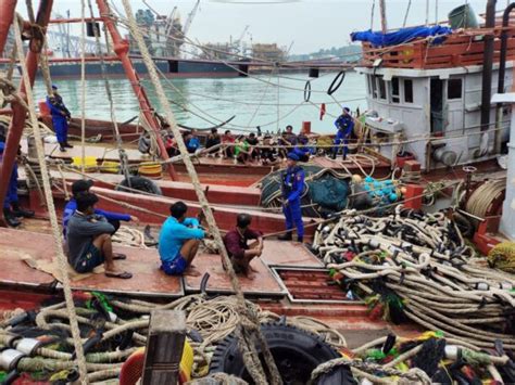 Dua Kapal Ikan Vietnam Ditangkap Di Laut Natuna Utara Sudah Beroperasi