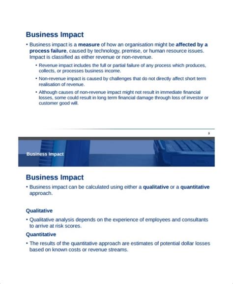 Business Impact Analysis Template Xls – The Best Template Example ...