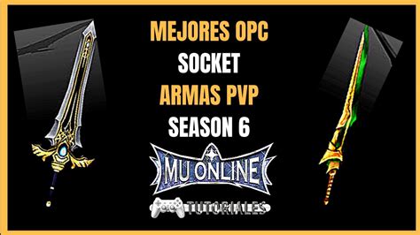 Mejores Opciones Socket Para Sword X2 Pvp Combinación Bonus Bm Dl Sm Mu