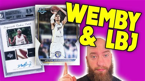 I Must See This Wemby And Lebron James Sports Card Youtube