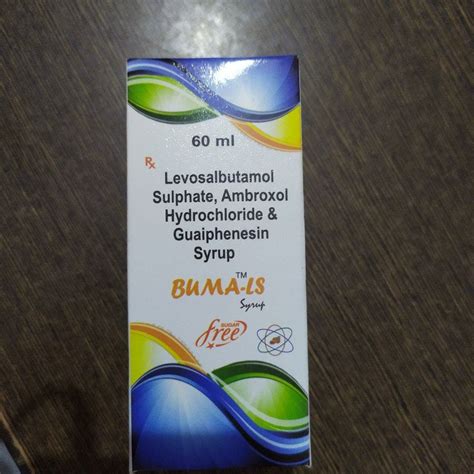 Brayer Levosalbutamol Sulphate Ambroxol Hydrochloride And Guaiphenesin