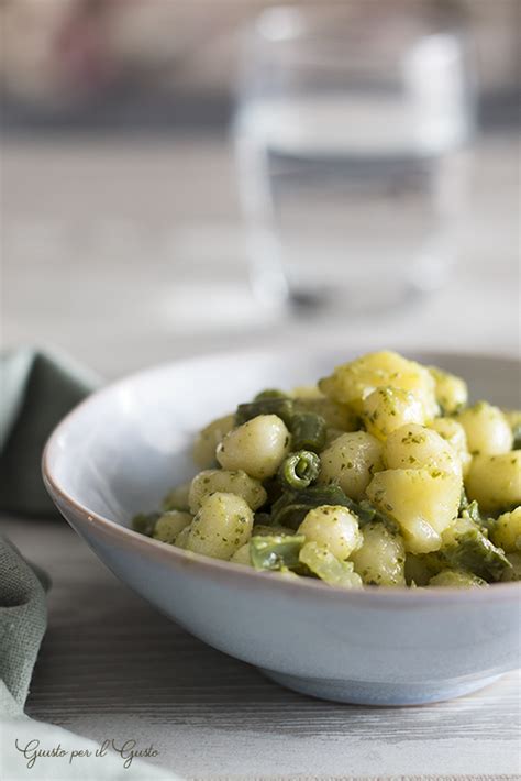 Gnocchi Con Pesto Patate E Fagiolini