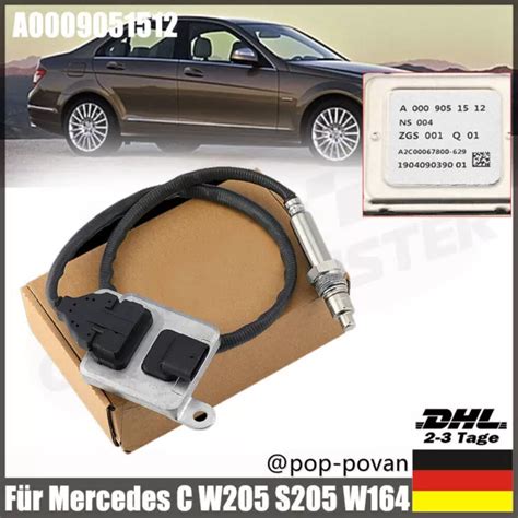 Nox Sensor Lambdasonde A F R Mercedes C Klasse W S Ml