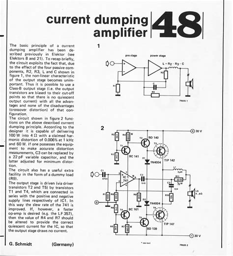 Current Dumping Amplifier Elektor Magazine