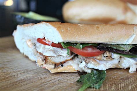 Grilled Chicken Sandwich {Joyful Healthy Eats}