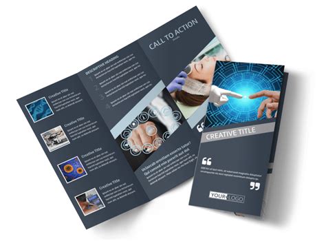 Medical Device Technology Brochure Template Mycreativeshop