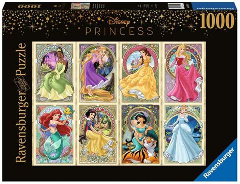 Ravensburger Casse T Te Pi Ces Disney Princesses Art Nouveau