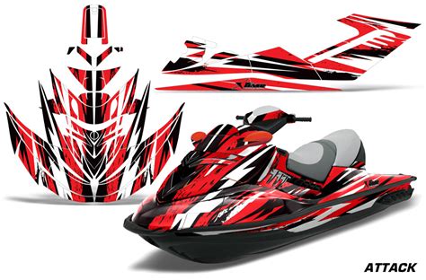 Sea Doo Rxt Jet Ski Graphic Wrap Decal Kit 2005 2009 Seadoo Deal Kits