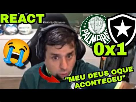 REAÇÃO DOS PALMEIRENSES A DERROTA PARA O BOTAFOGO PALMEIRAS 0 X 1