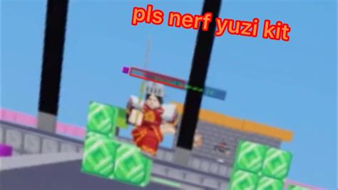 Nerf Yuzi Kit Roblox Bedwars Youtube