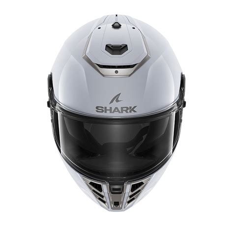 Shark Spartan Rs Blank Helmet White Silver He Ew Full Face Helmets