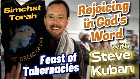 Steve Kuban Rejoicing In God S Word On Simchat Torah The Final Day