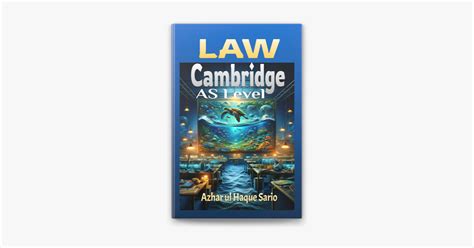 Law As Level Cambridge By Azhar Ul Haque Sario Ebook Apple Books