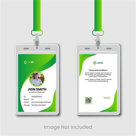 ID Card Design Template :: Behance