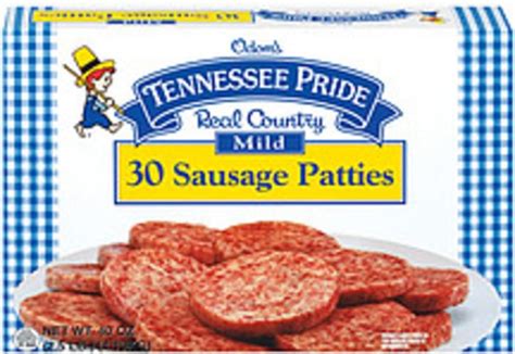 Tennessee Pride Mild Sausage Patties - 40 oz, Nutrition Information | Innit