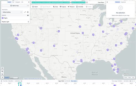 Map • Time • Timeline • Palantir