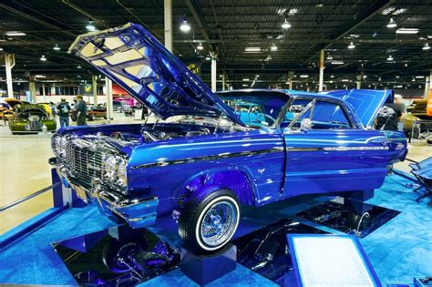 Lowrider Impala 64 Blue