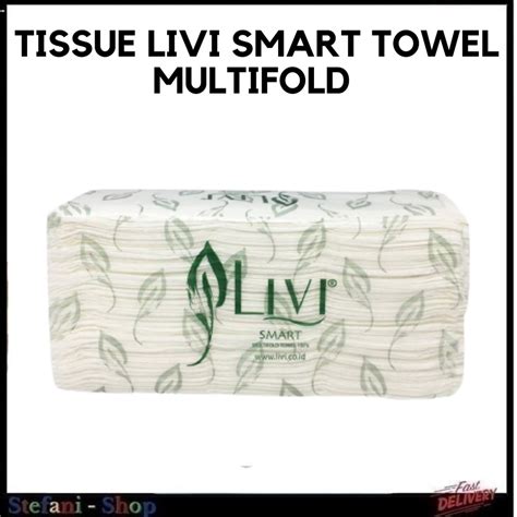 Jual Tissue LIVI Smart Towel Multifold 150 S 1 PCS Shopee Indonesia