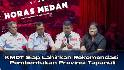 Rakernas Kmdt Siap Lahirkan Rekomendasi Pembentukan Provinsi Tapanuli