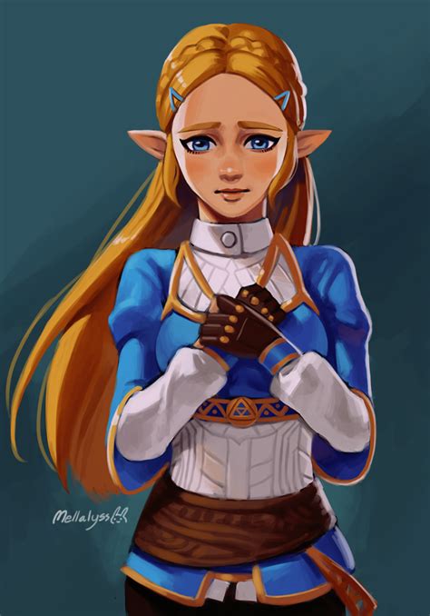 Botw Zelda By Carcoiatto On Deviantart